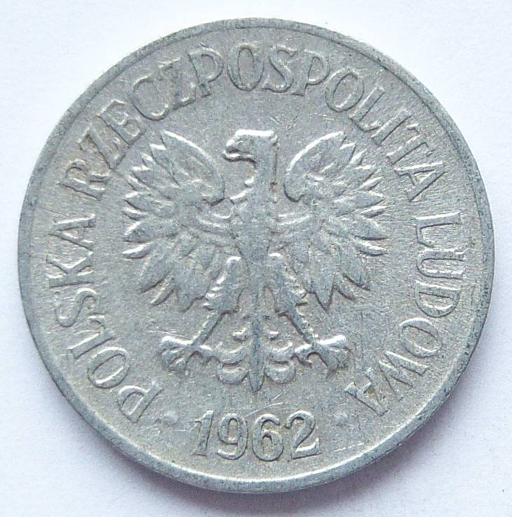  Polen 20 Groszy 1962 Alu   