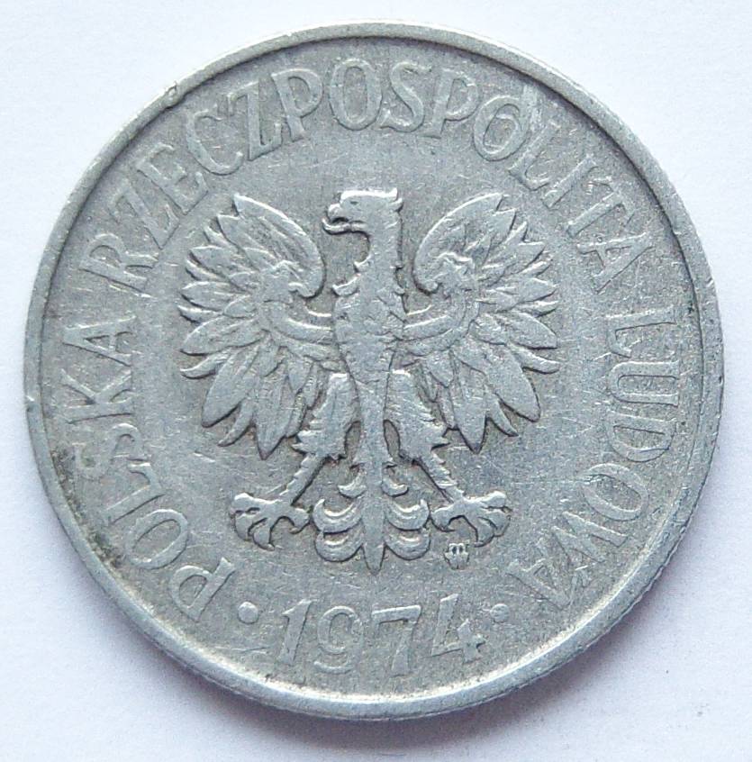  Polen 50 Groszy 1974 Alu   