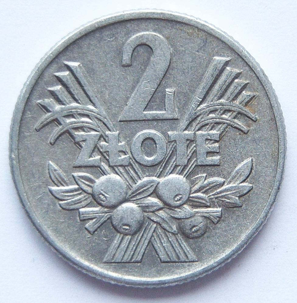  Polen 2 Zlote 1960 Alu   