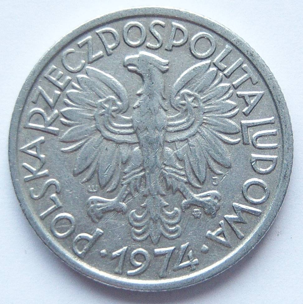  Polen 2 Zlote 1974 Alu   