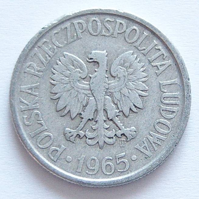  Polen 50 Groszy 1965 Alu   