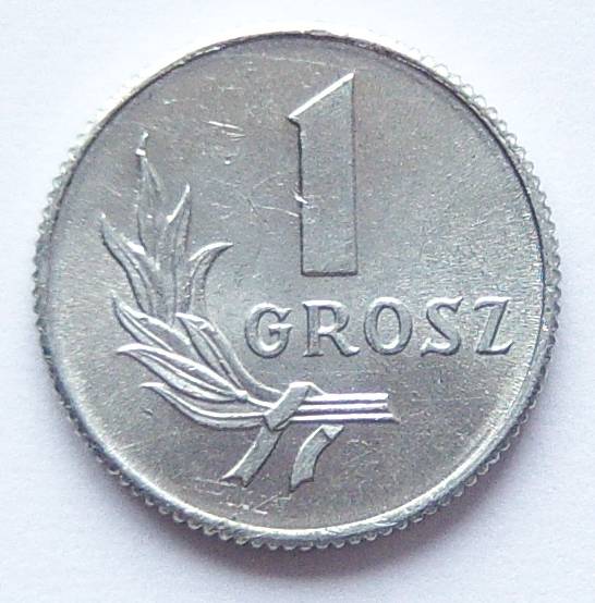  Polen 1 Grosz 1949 Alu   
