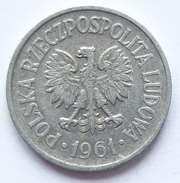  Polen 10 Groszy 1961 Alu   