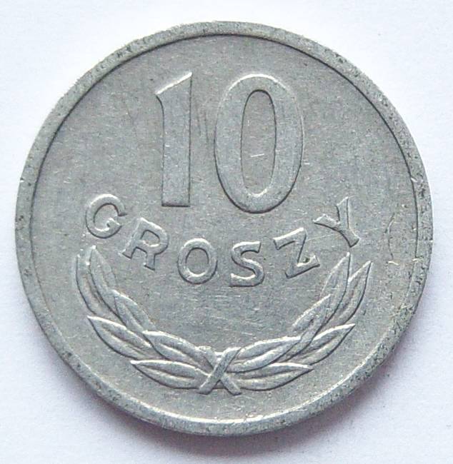  Polen 10 Groszy 1961 Alu   