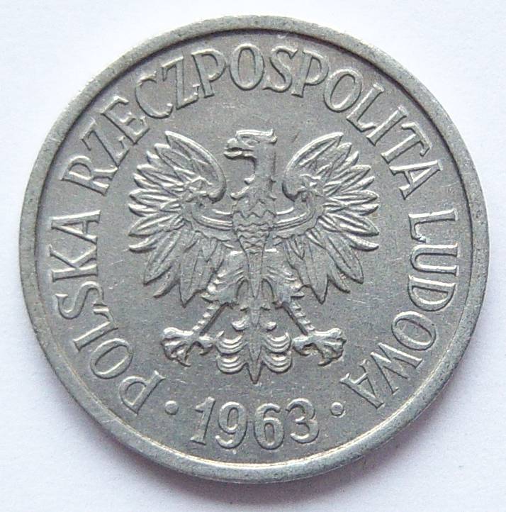  Polen 20 Groszy 1963 Alu   