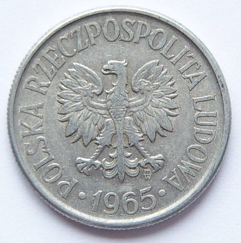  Polen 50 Groszy 1965 Alu   