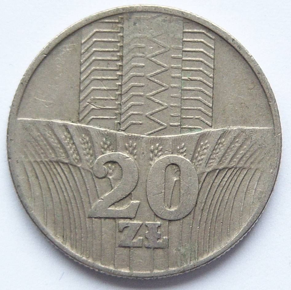  Polen 20 Zloty 1974   