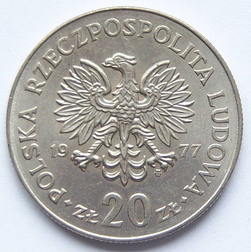  Polen 20 Zloty 1977   