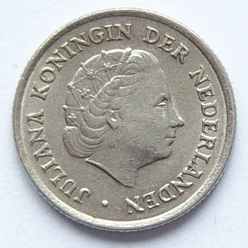  Niederlande 10 Cent 1954   