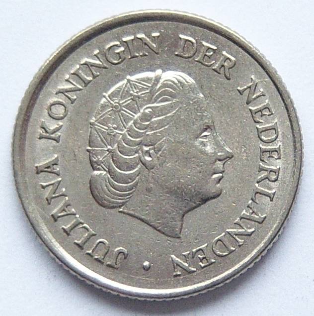  Niederlande 25 Cent 1960   
