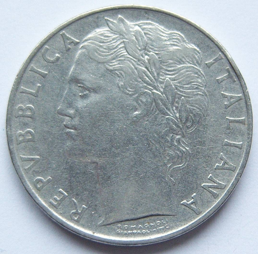  Italien 100 Lire 1955 SELTEN   