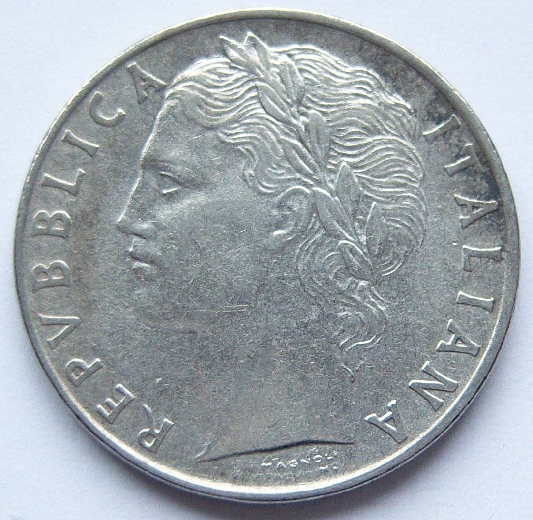  Italien 100 Lire 1956   