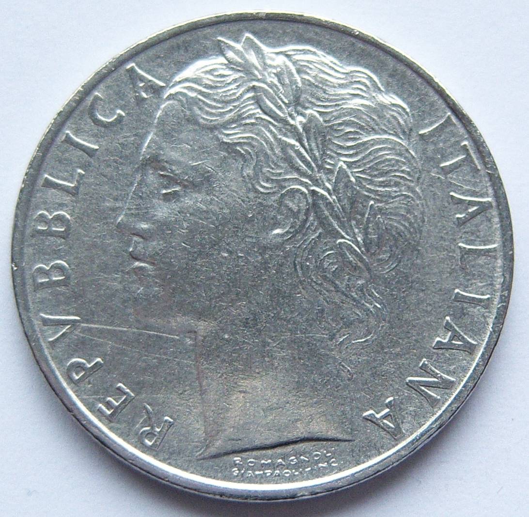  Italien 100 Lire 1965   