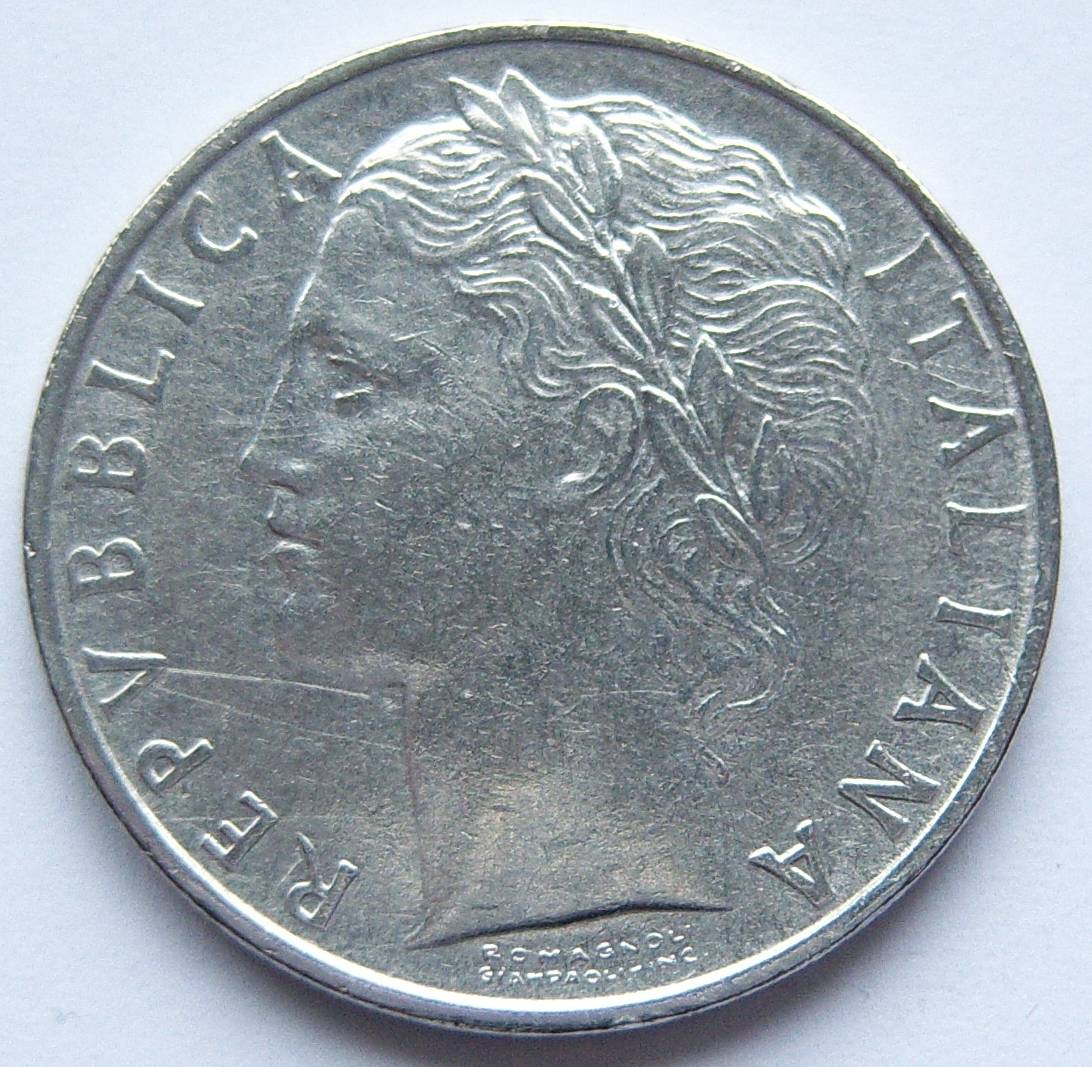  Italien 100 Lire 1965   