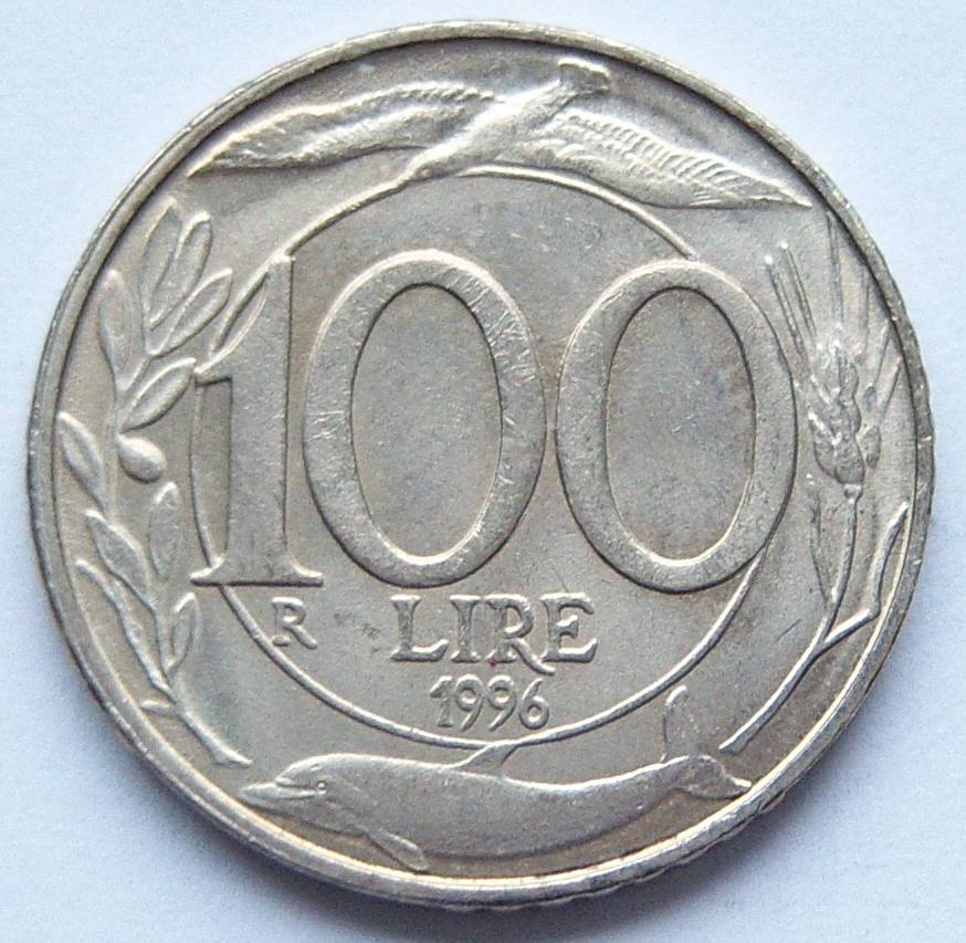  Italien 100 Lire 1996   