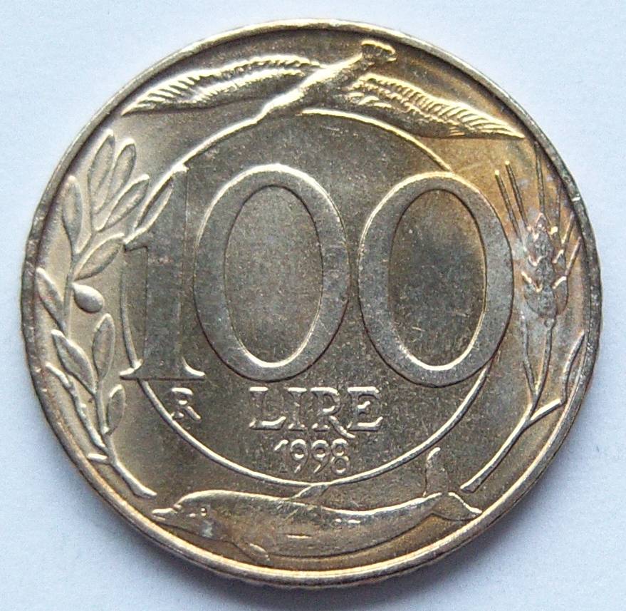  Italien 100 Lire 1998   