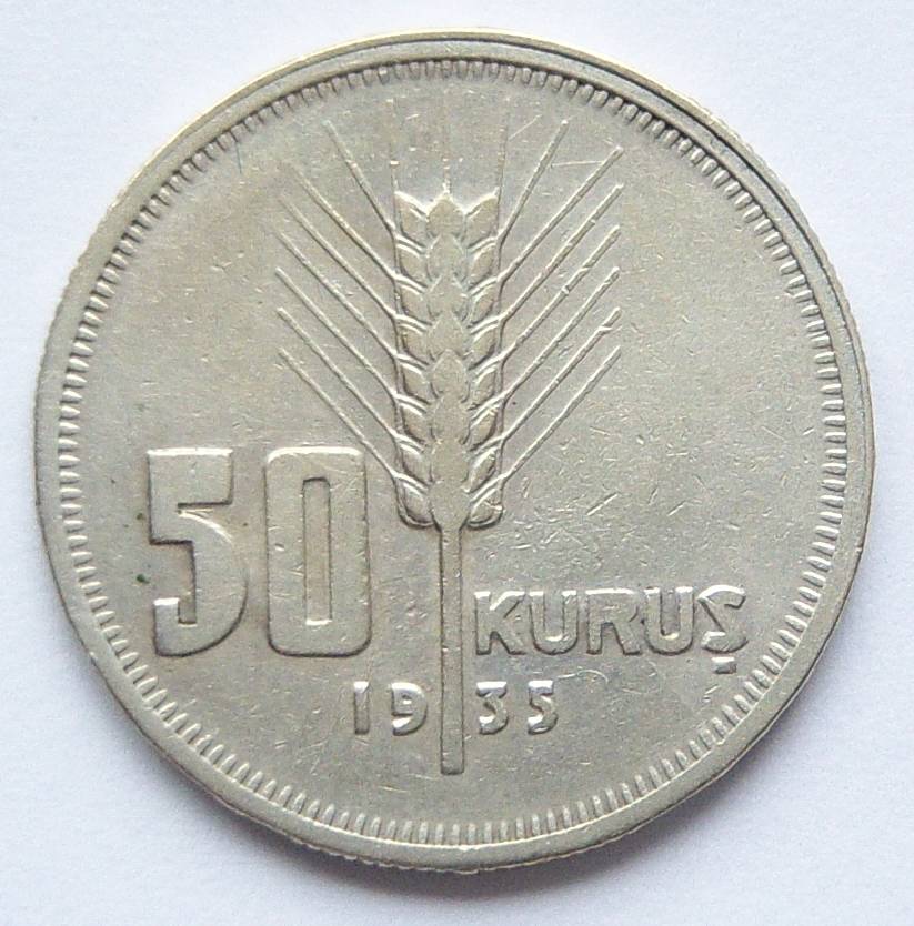  Türkei 50 Kurus 1935   