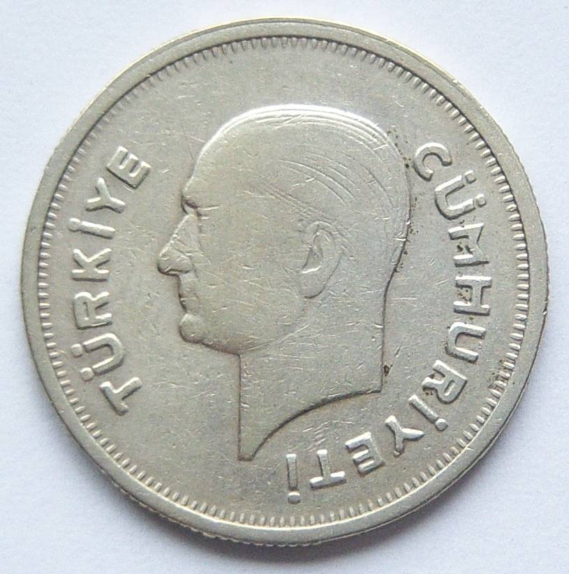  Türkei 50 Kurus 1935   