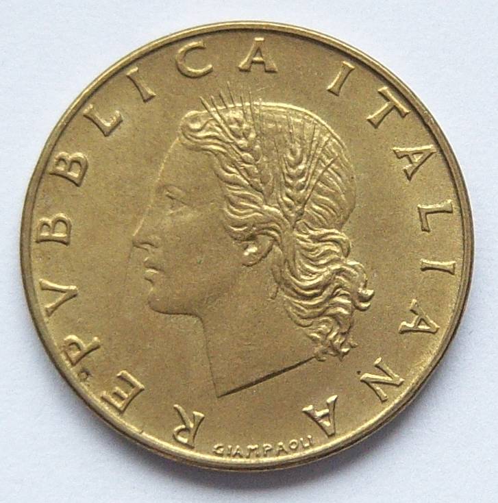  Italien 20 Lire 1970   