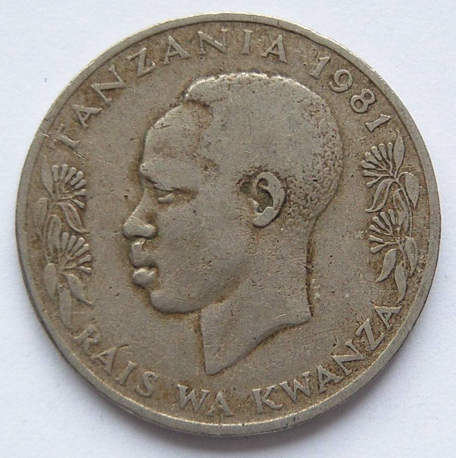  Tansania 1 Shilingi 1981   