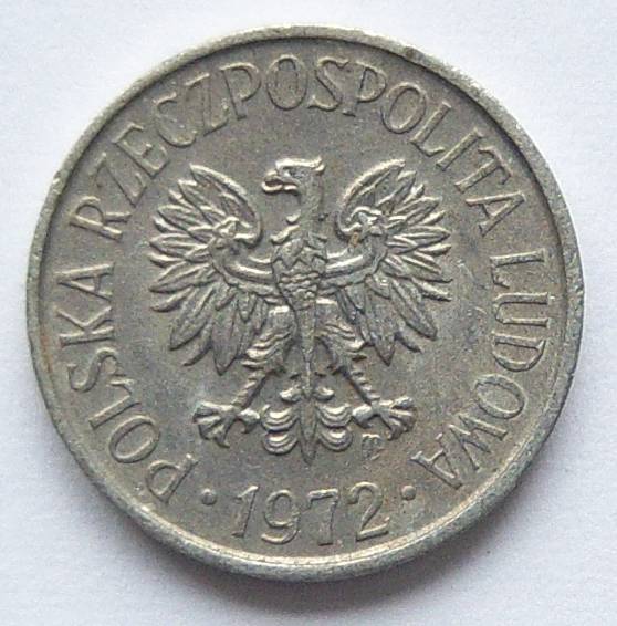  Polen 5 Groszy 1972 Alu   