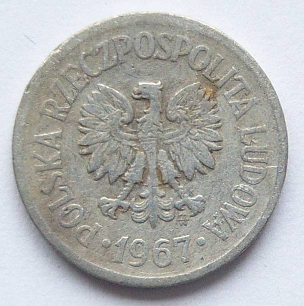  Polen 10 Groszy 1967 Alu   