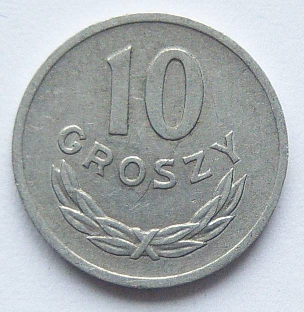  Polen 10 Groszy 1970 Alu   