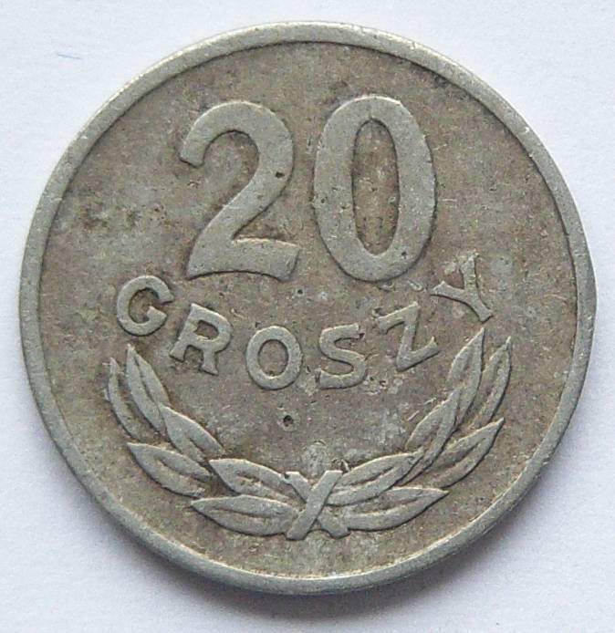  Polen 20 Groszy 1961   