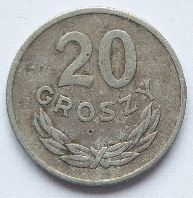  Polen 20 Groszy 1961   