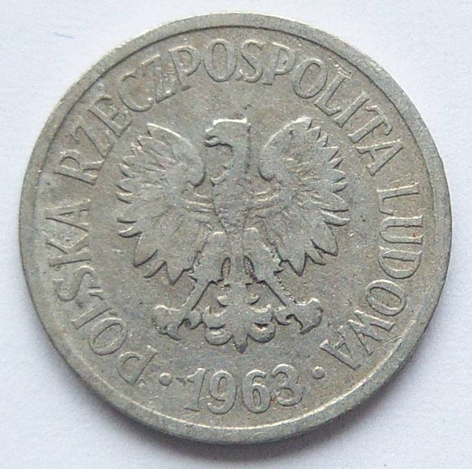  Polen 20 Groszy 1963   