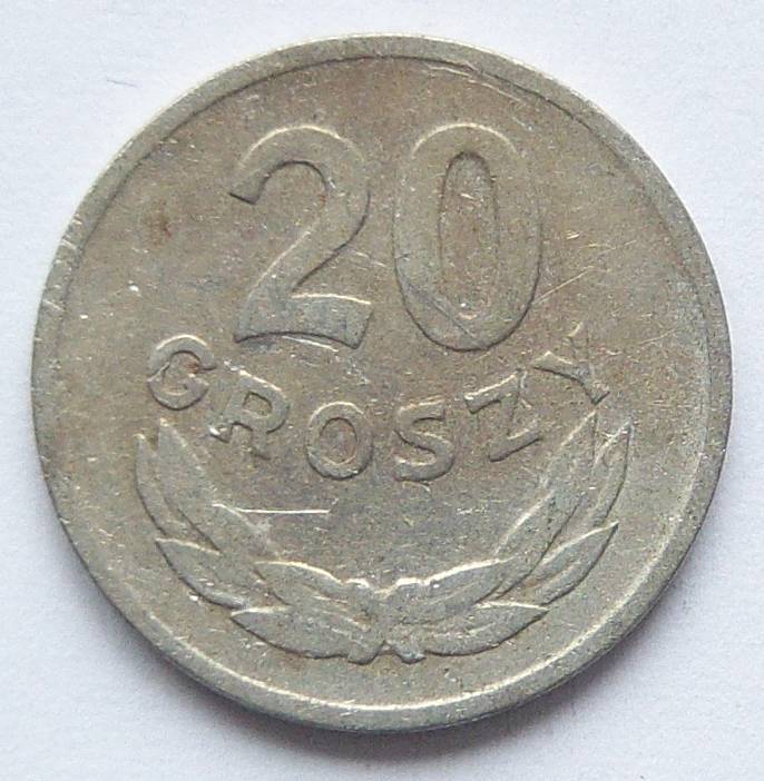  Polen 20 Groszy 1963   