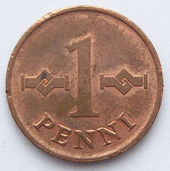  Finnland 1 Penni 1966   
