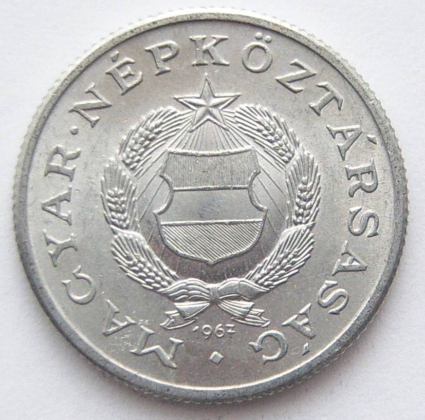  Ungarn 1 Forint 1967   