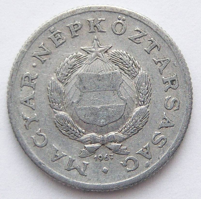  Ungarn 1 Forint 1967   