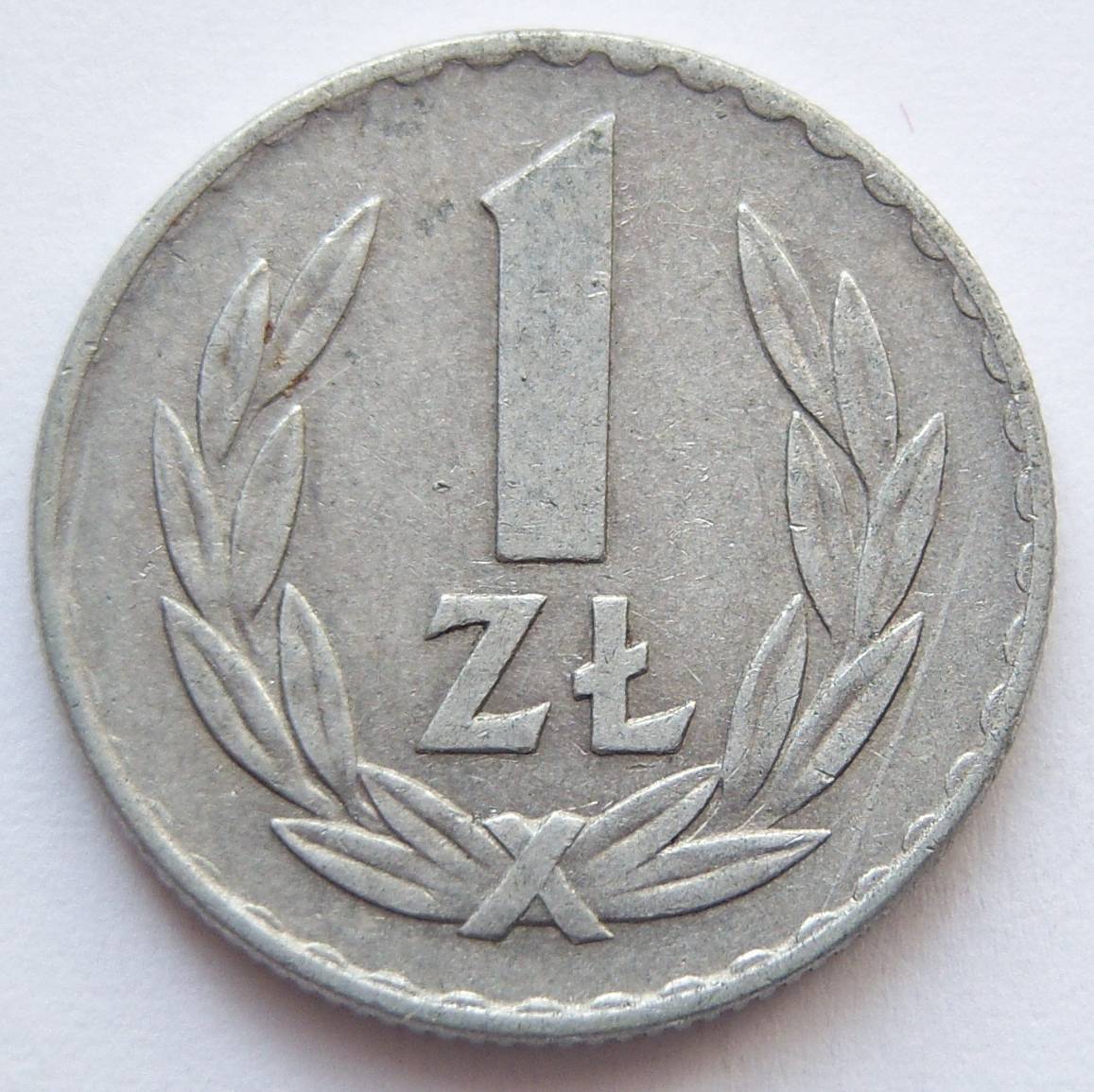  Polen 1 Zloty 1970 Alu   