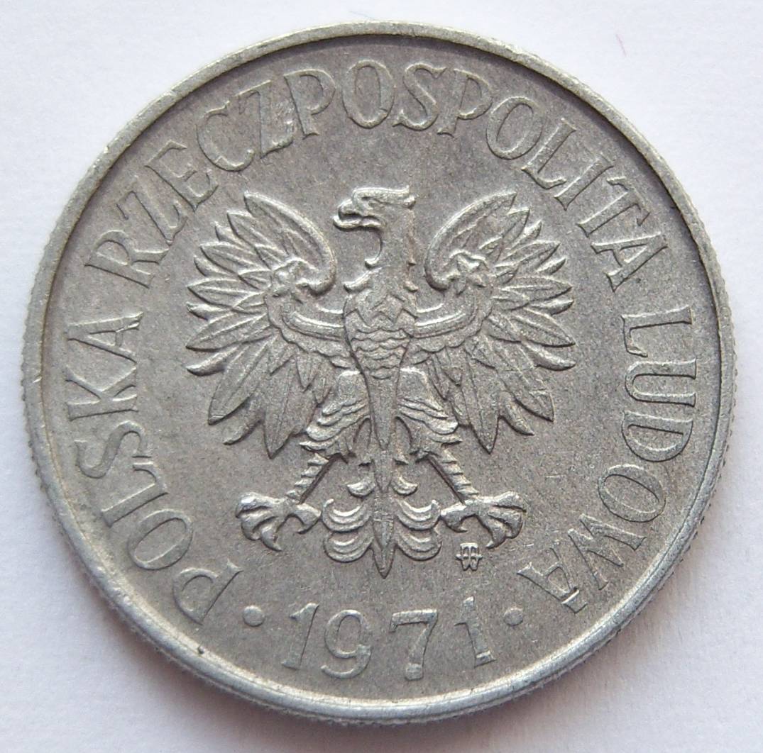  Polen 50 Groszy 1971 Alu   