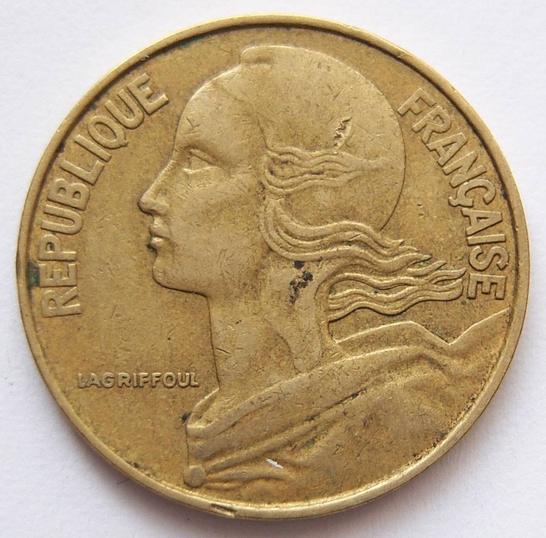  Frankreich 20 Centimes 1962   