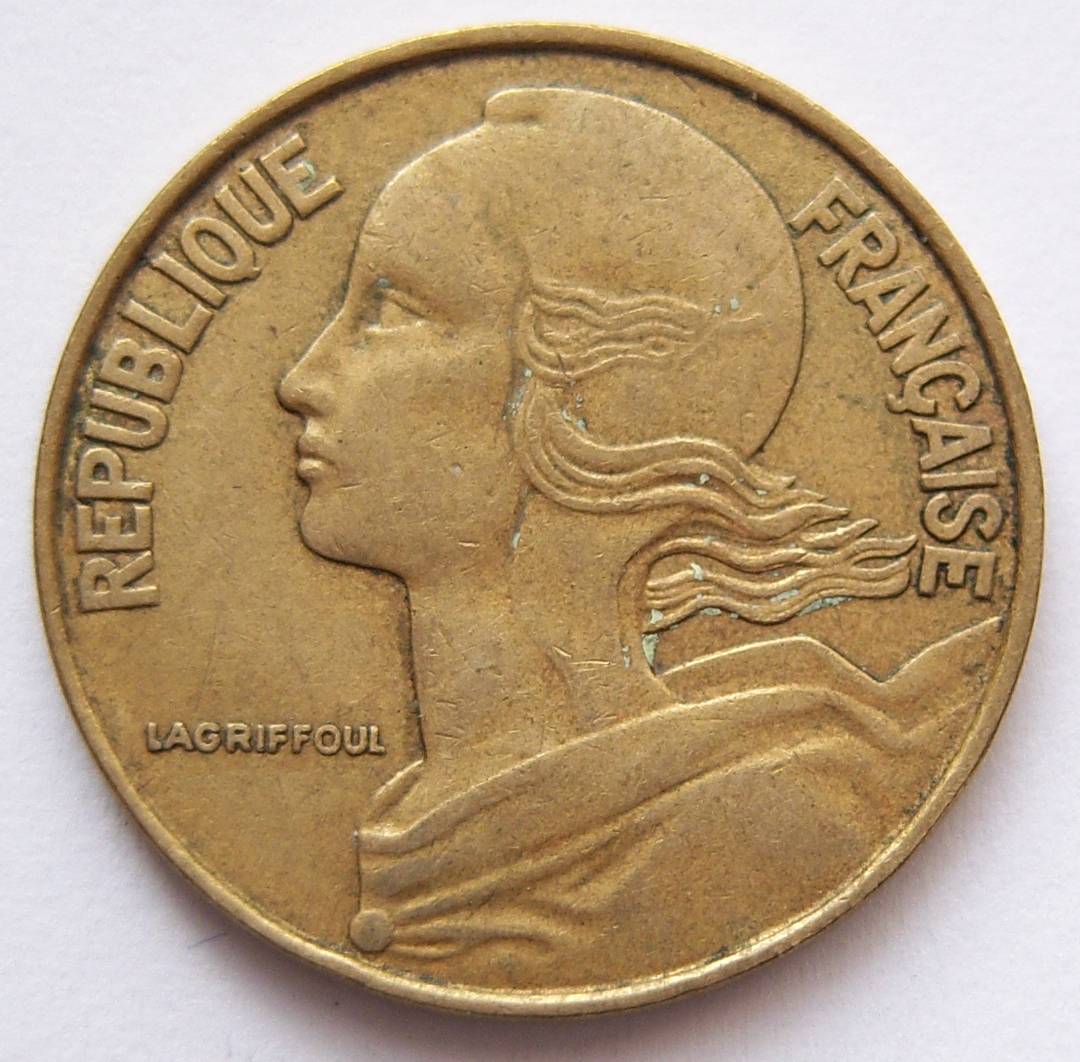  Frankreich 20 Centimes 1962   