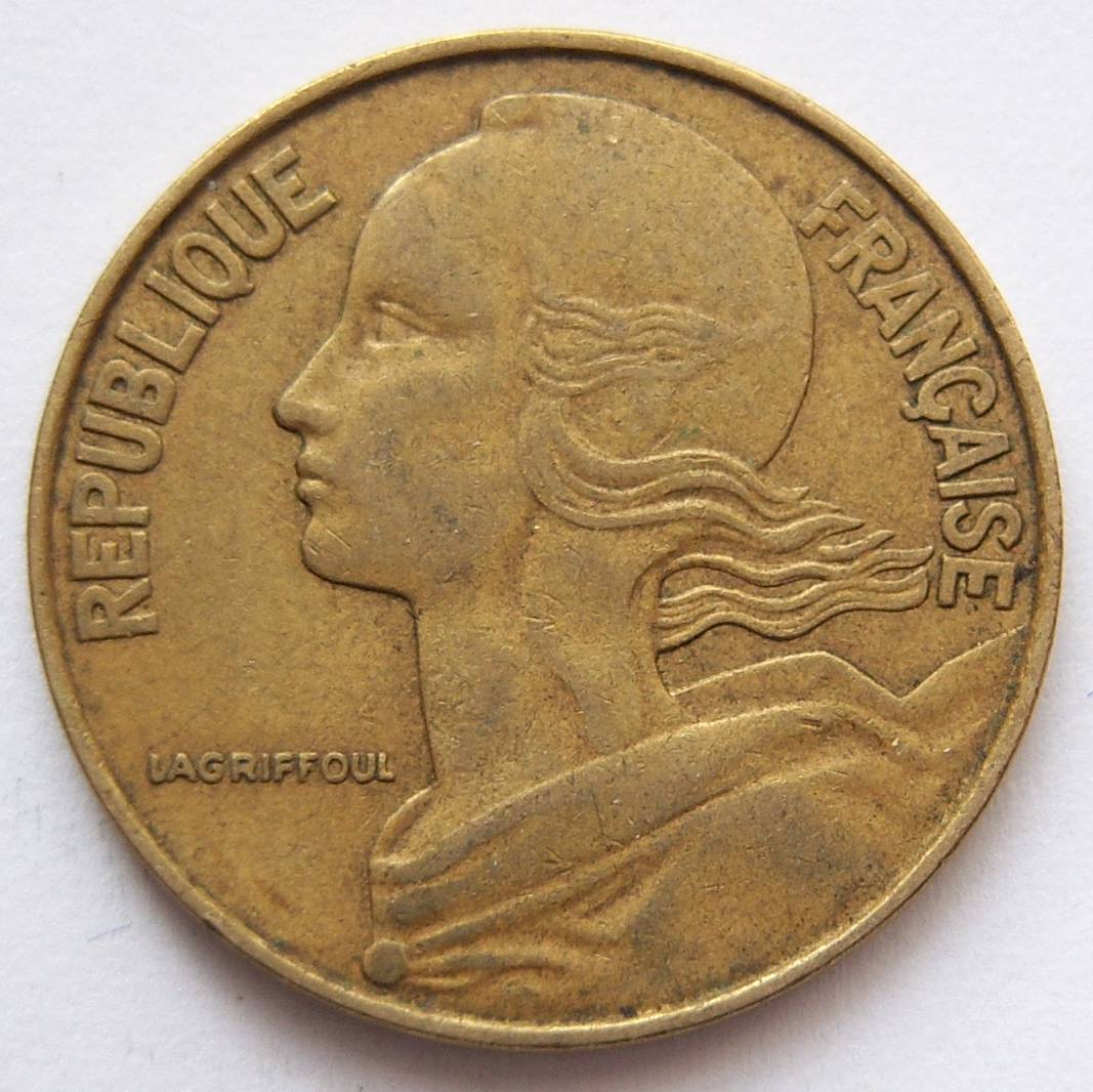  Frankreich 20 Centimes 1969   