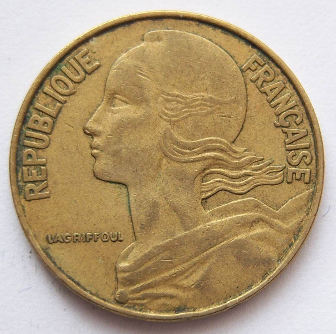  Frankreich 20 Centimes 1969   