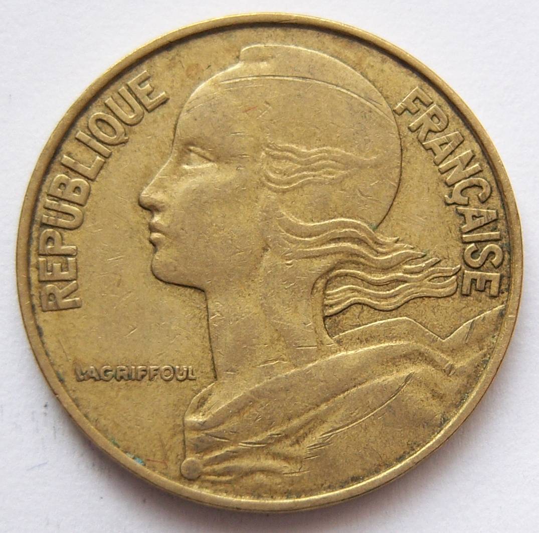  Frankreich 20 Centimes 1972   