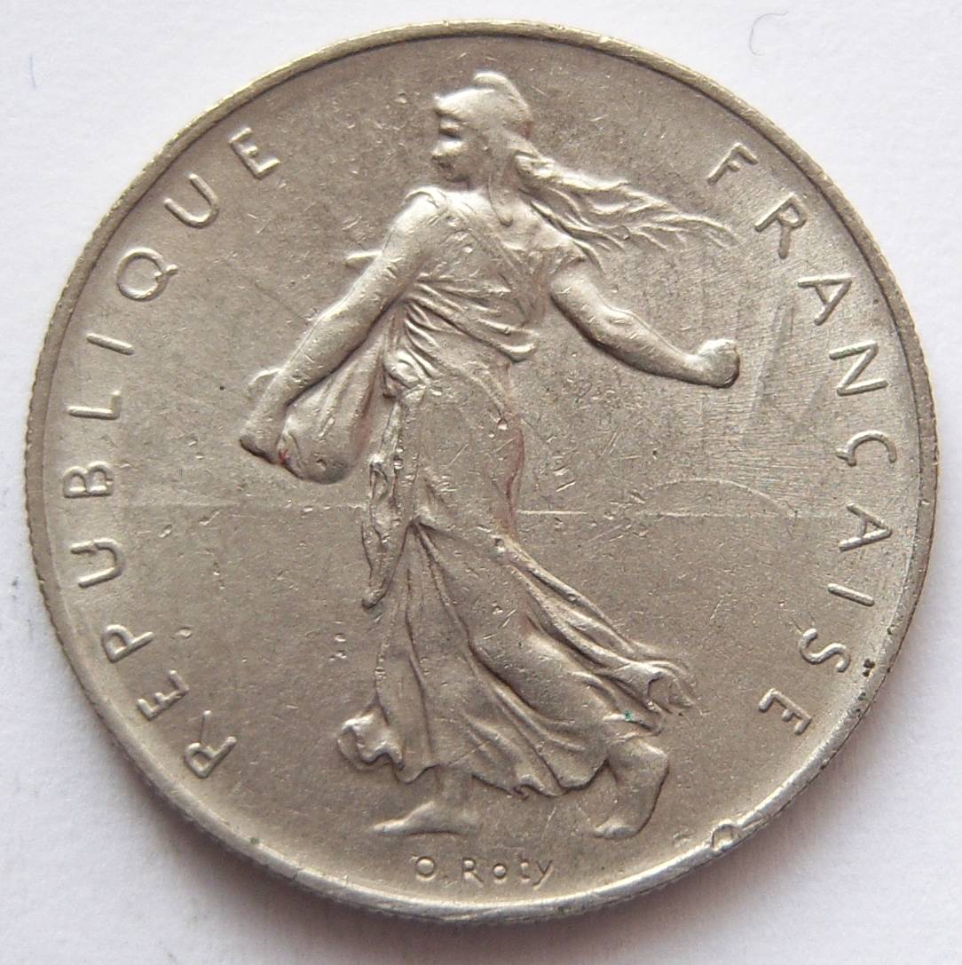  Frankreich 1 Franc 1968   