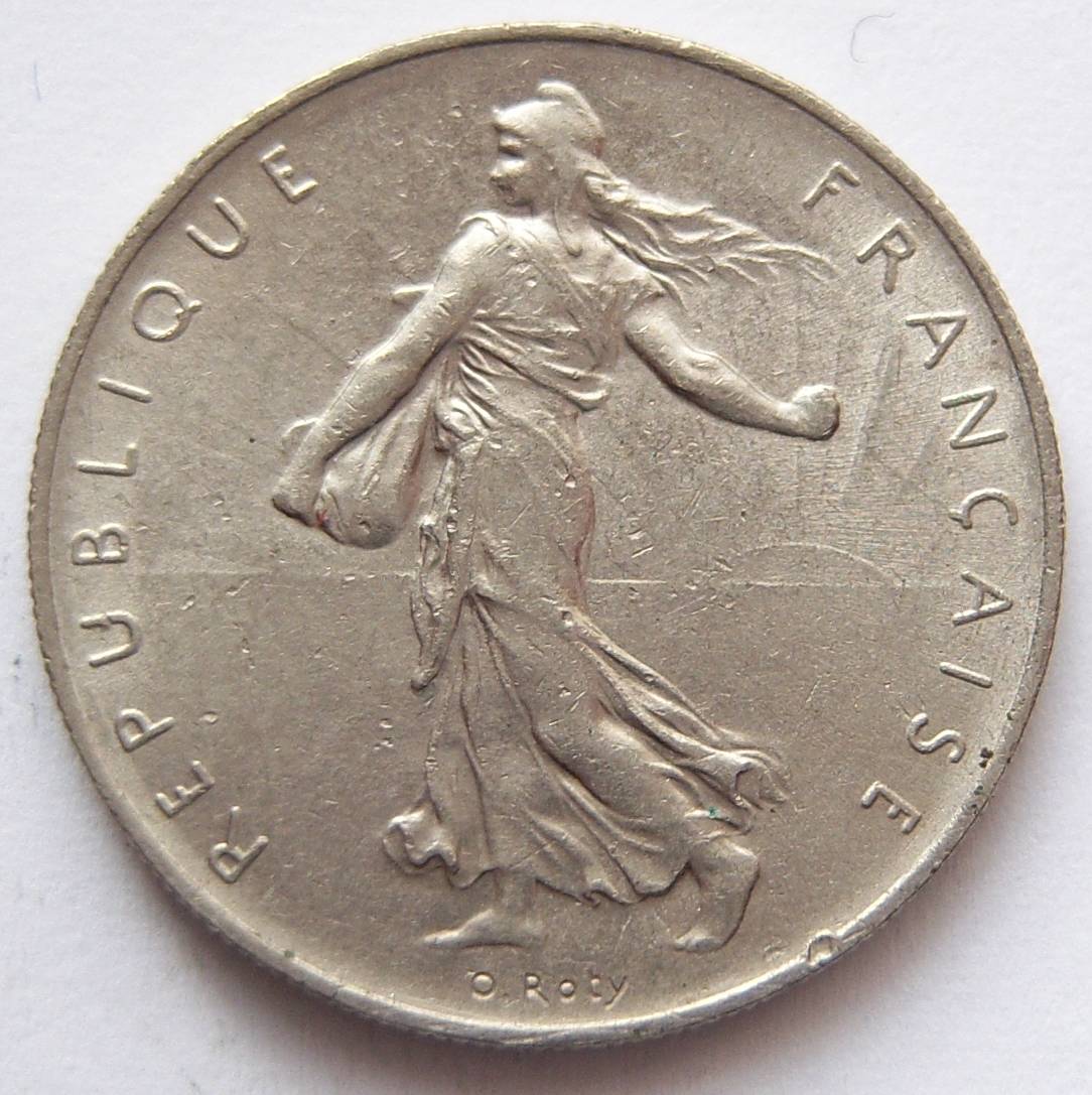  Frankreich 1 Franc 1968   