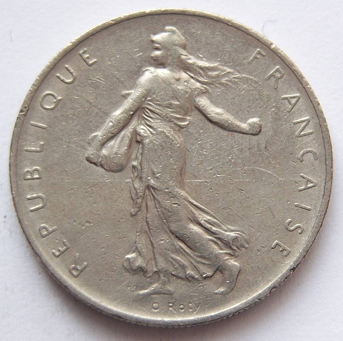  Frankreich 1 Franc 1968   