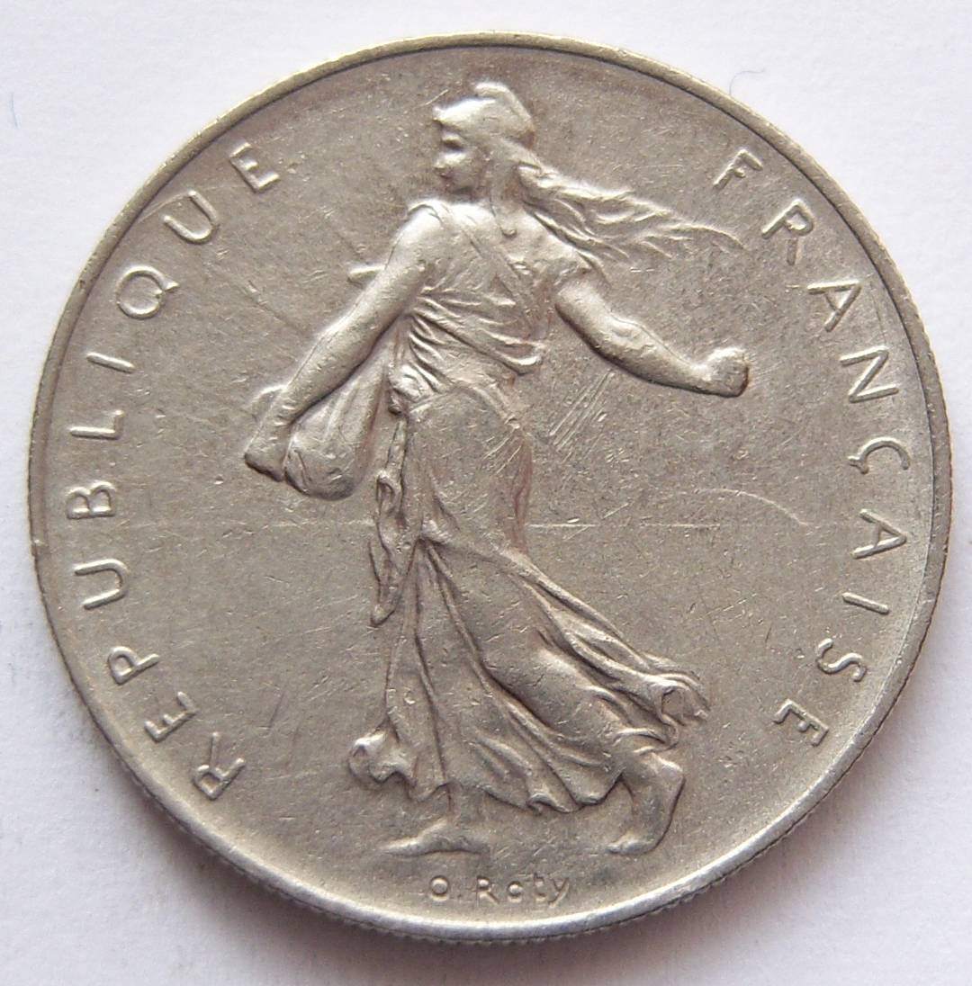  Frankreich 1 Franc 1968   