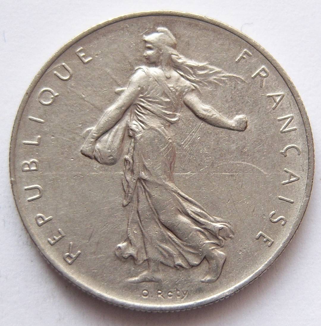  Frankreich 1 Franc 1968   