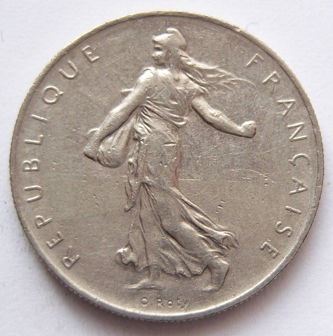  Frankreich 1 Franc 1968   