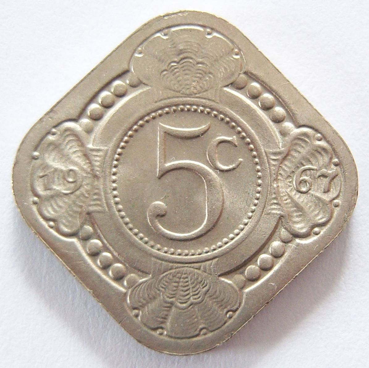  Niederländische Antillen 5 Cent 1967   