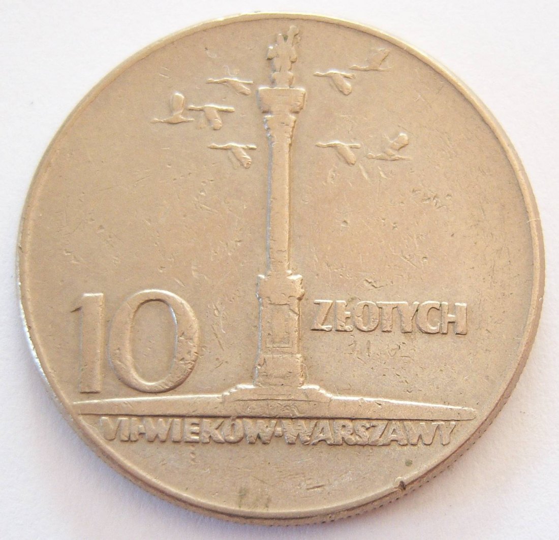  Polen 10 Zloty 1965   