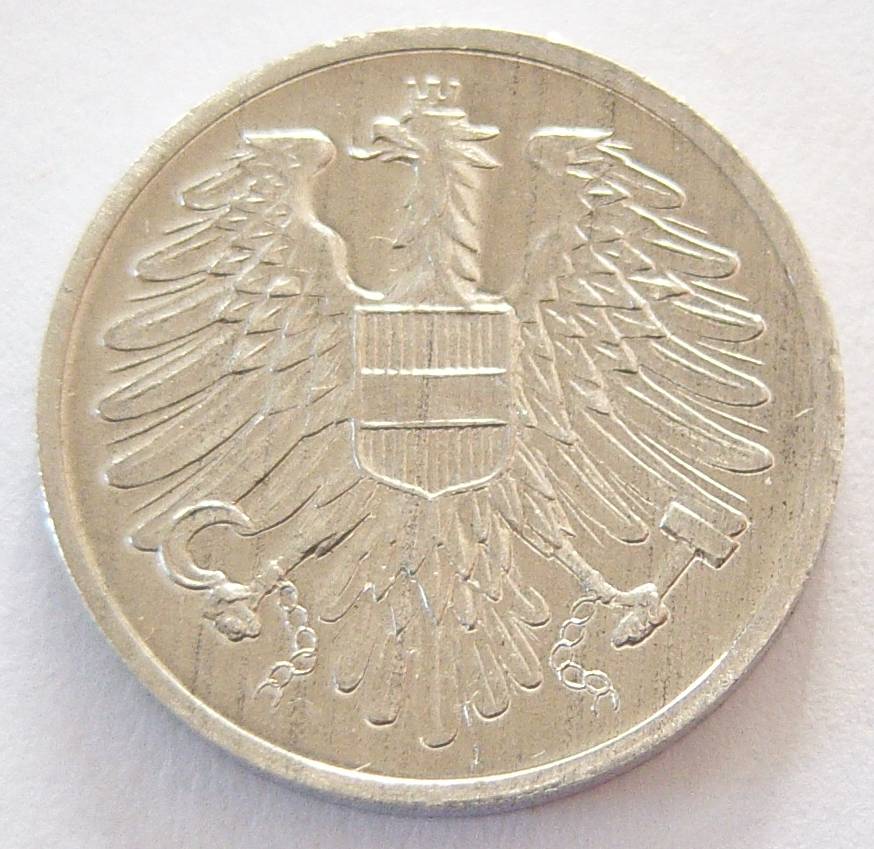  Österreich 2 Groschen 1970 Alu   